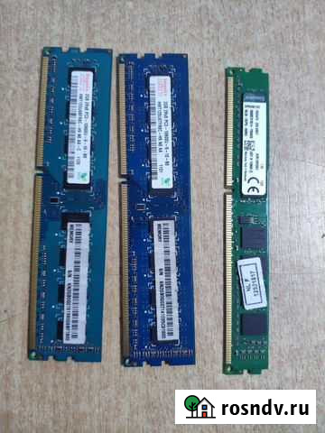 Оперативная память для пк ddr3 1gb Челябинск - изображение 1