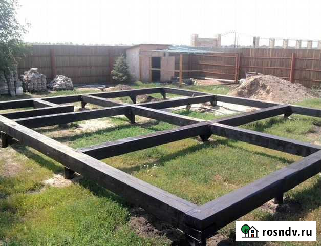 Фундамент ленточный, монолитный, винтовой Воскресенск - изображение 1