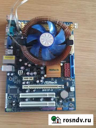 Материнская плата и Процессор AMD Athlon II X3 445 Калининград - изображение 1