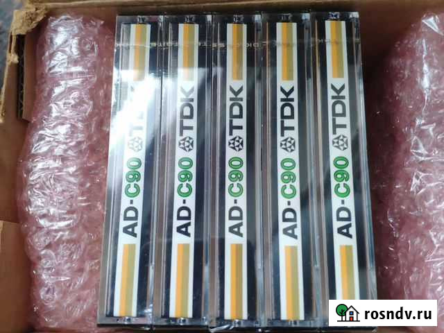 Аудиокассета TDK AD-C90 1977 год новая Красногорск - изображение 1