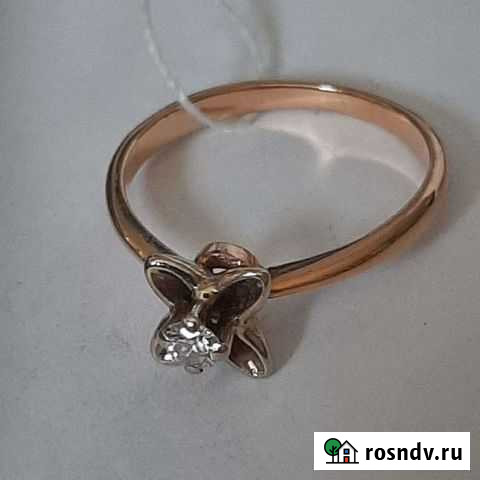Золотое кольцо бриллиант Екатеринбург - изображение 1