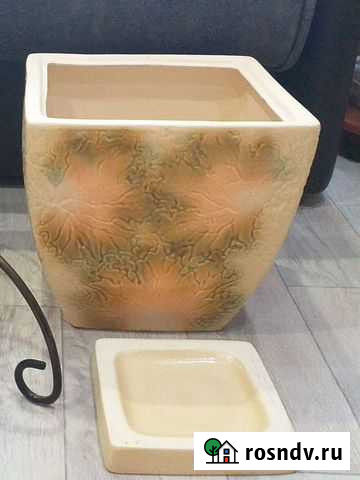 Большой керамический горшок Пермь - изображение 1