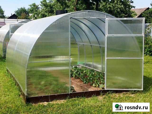 Теплицы из оцинкованного профиля 1,1 мм с поликарб Черкесск - изображение 1