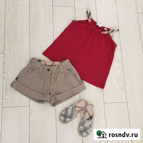 Футболки и шорты Simonetta Burberry Monnalisa Тюмень - изображение 1