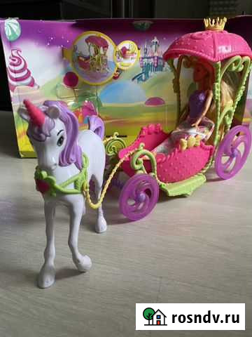 Набор Barbie конфетная карета и кукла 29 см Иваново - изображение 1