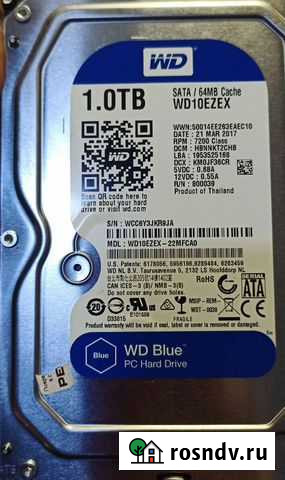 Жесткий диск 1 тб Анжеро-Судженск - изображение 1