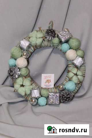 Венок декоративный,новогодний Мурманск - изображение 1