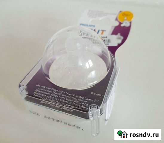 Насадка 0 м медленный поток на бутылочку avent нов Мытищи - изображение 1