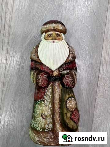 Дед мороз, резной, ручная работа Санкт-Петербург - изображение 1