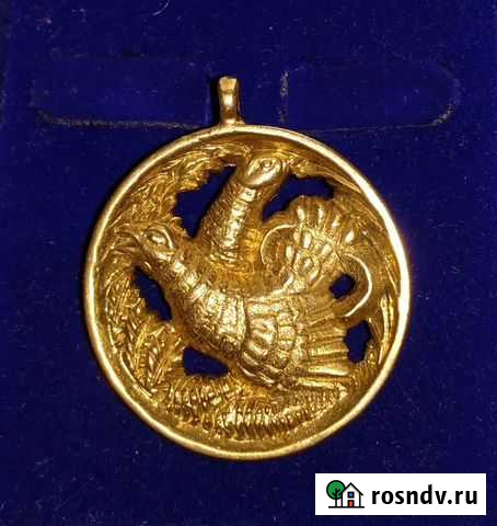 Подвеска прорезная золочение Рязань - изображение 1