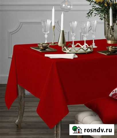 Скатерть рогожка 145*220 см Ростов-на-Дону - изображение 1