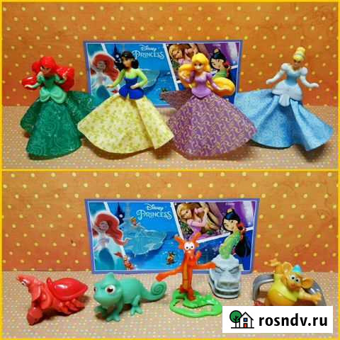 Принцессы Диснея, киндер сюрприз, серия Новороссийск - изображение 1