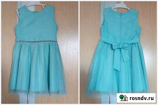 Нарядное платье на 110 рост. Тренд 2021 Нижний Новгород - изображение 1