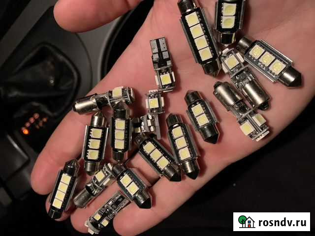 Led лампочки в салон любого авто Калуга - изображение 1