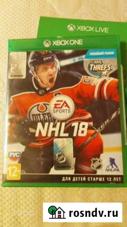 NHL 18 на Xbox One Шебекино - изображение 1