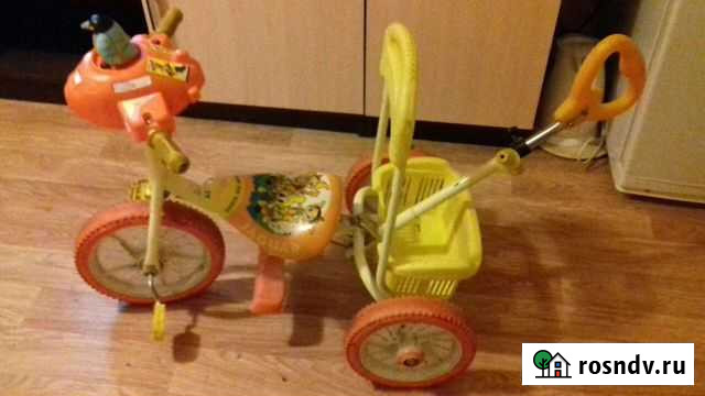Музыкальный велосипед бу.детский Рязань - изображение 1