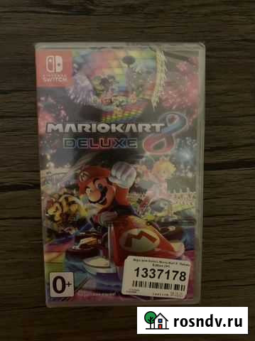 Игра Mario Kart 8 Deluxe для Nintendo Switch Вологда - изображение 1