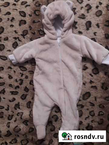 Новый Комбинезон плюшевый 62рр Омск - изображение 1