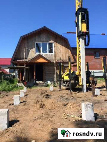 Забиваем железобетонные сваи для фундамента Джанкой - изображение 1