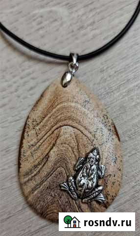 Подвеска яшма Янино-1 - изображение 1