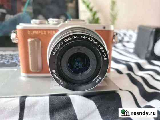 Фотоаппарат системный Olympus E-PL8 brown + 14-42 Братск