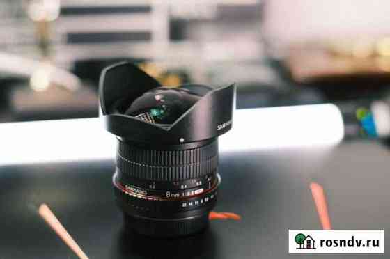 Объектив samyang 8 мм f3,5 для Canon Нижний Новгород