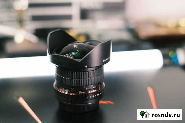 Объектив samyang 8 мм f3,5 для Canon Нижний Новгород - изображение 1