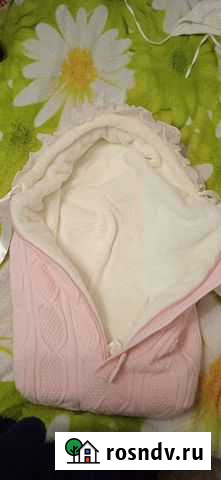 Конверт на выписку для девочки весна-осень Балаково - изображение 1