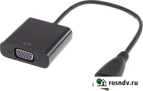 Конвертер hdmi VGA, переходник hdmi на VGA Киров - изображение 1