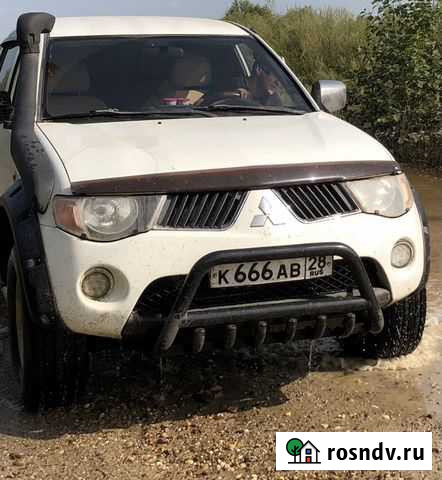 Кенгурятник (дуга) для L200 2008 года Свободный - изображение 1