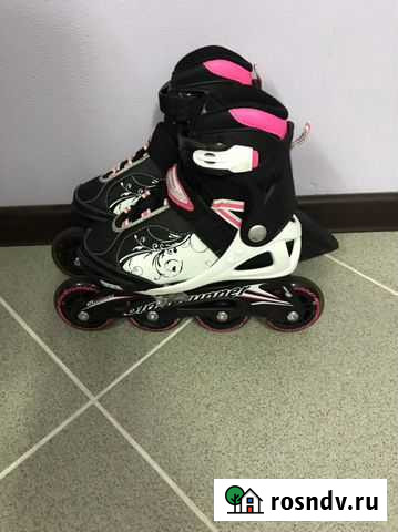 Роликовые коньки детские раздвижные Сыктывкар - изображение 1