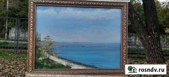 Пушкинская набережная яхт-клуб Таганрог картина ма Таганрог - изображение 1