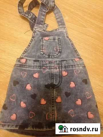 Джинсовый сарафан Брянск - изображение 1