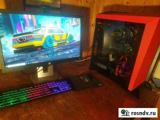 Игровой пк i7/видеокарта 4GB + монитор Шатура