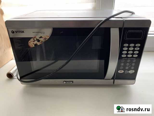 Микроволновая печь Vitek, с тарелкой. На запчасти Уфа - изображение 1