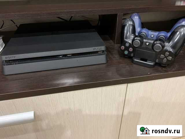 Sony playstation 4 slim ssd 500 gb + игры Бор - изображение 1