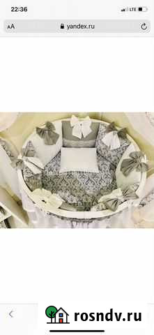 Бортики в кроватку и одеяло-конверт Рязань - изображение 1