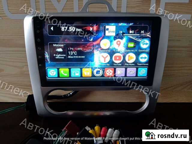 Магнитола 2DIN Ford Focus 2 Тольятти - изображение 1