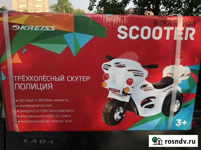 Электромобиль новый на аккумуляторе мотоцикл Сургут - изображение 1