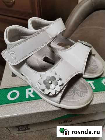 Босоножки для девочки 25 размер Новомосковск - изображение 1