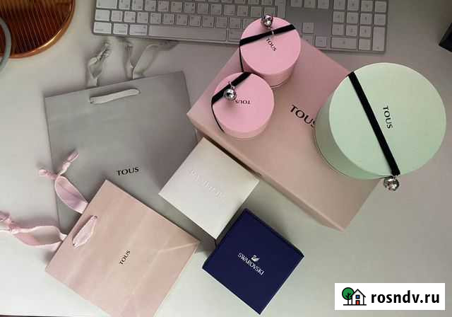 Коробки, пакеты Tous, Pandora, Swarovski Москва - изображение 1