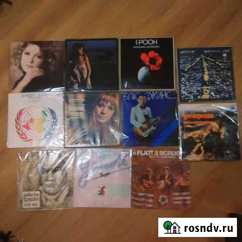 Виниловые пластинки 10 шт. одним лотом Мурино - изображение 1