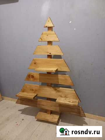 Ёлка деревянная декор Ростов-на-Дону - изображение 1