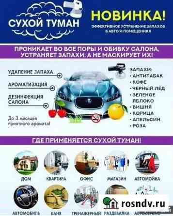 Сухой туман, дезинфекция, химчистка Саранск