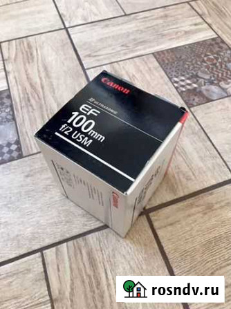 Коробка для объектива Canon 100 mm 2.0 USM Пенза - изображение 1