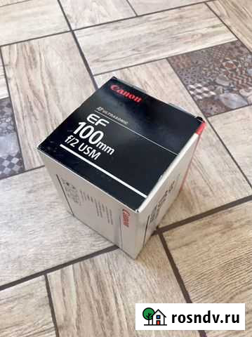 Коробка для объектива Canon 100 mm 2.0 USM Пенза - изображение 1