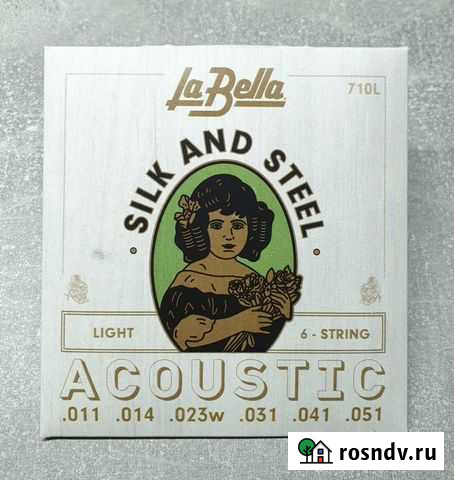 Струны LaBella шелк и сталь (новые) Ростов-на-Дону - изображение 1