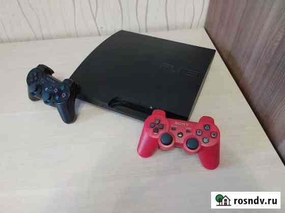 PS3 Slim 320Gb+2 джоя+много игр Томск