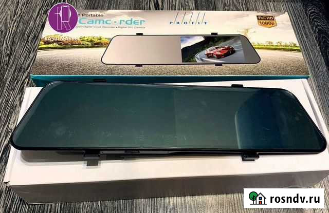 Видеорегистратор зеркало + задняя камера Махачкала - изображение 1