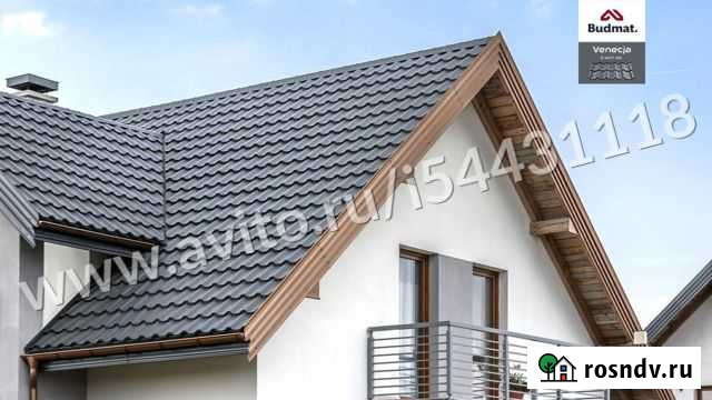 Металлочерепица GL 0,5 Призма R32 RAL 8004 Миллерово - изображение 1